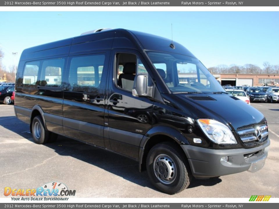 Front 3/4 View of 2012 Mercedes-Benz Sprinter 3500 High Roof Extended Cargo Van Photo #5