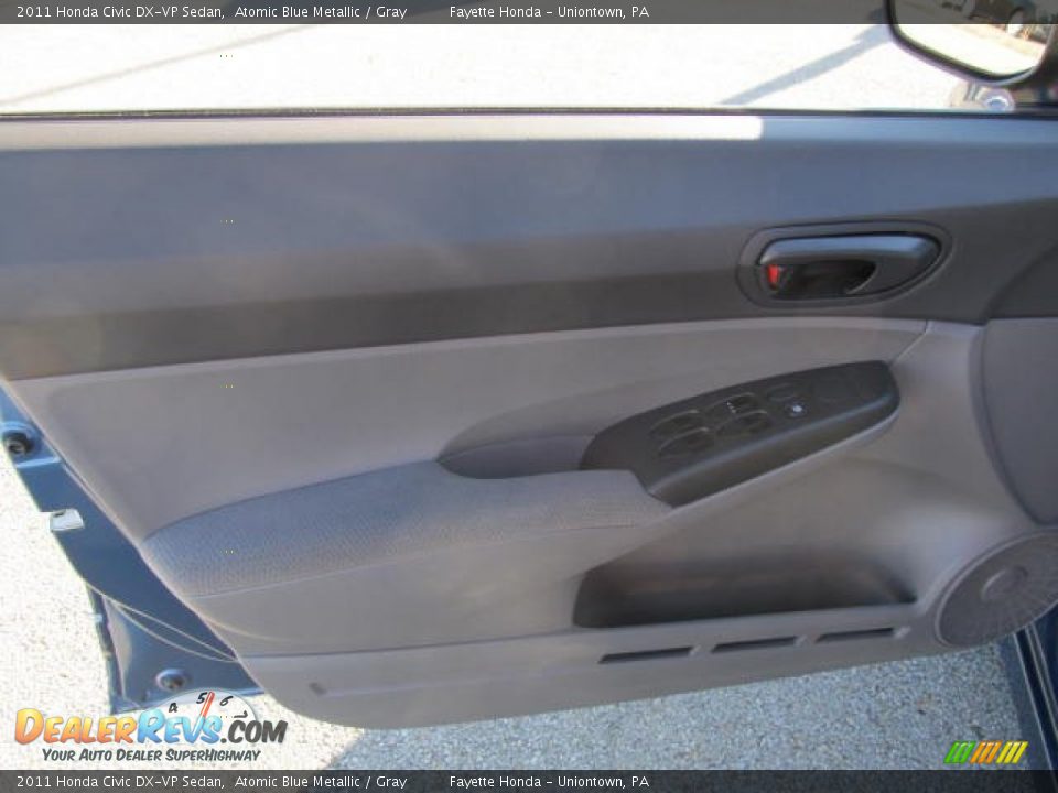 2011 Honda Civic DX-VP Sedan Atomic Blue Metallic / Gray Photo #6