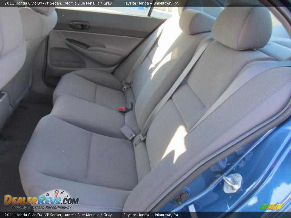2011 Honda Civic DX-VP Sedan Atomic Blue Metallic / Gray Photo #8