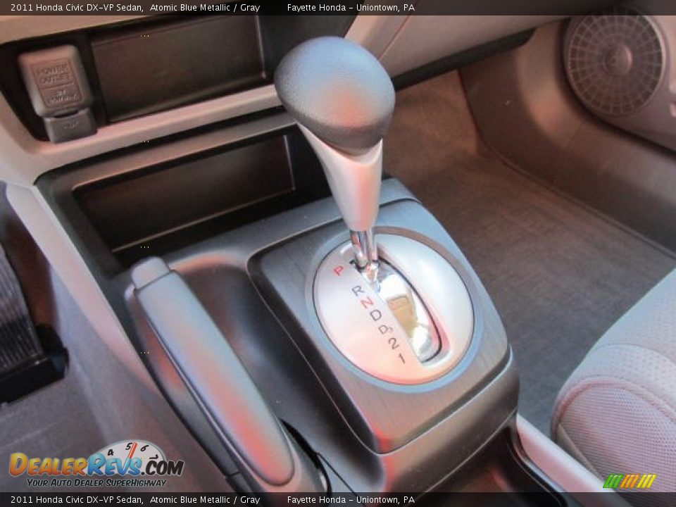 2011 Honda Civic DX-VP Sedan Atomic Blue Metallic / Gray Photo #12