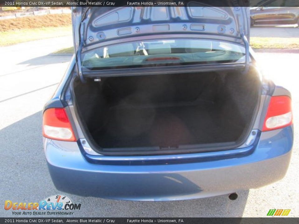 2011 Honda Civic DX-VP Sedan Atomic Blue Metallic / Gray Photo #18