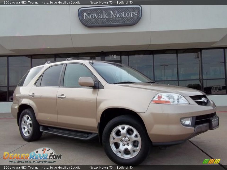 2001 Acura MDX Touring Mesa Beige Metallic / Saddle Photo #1