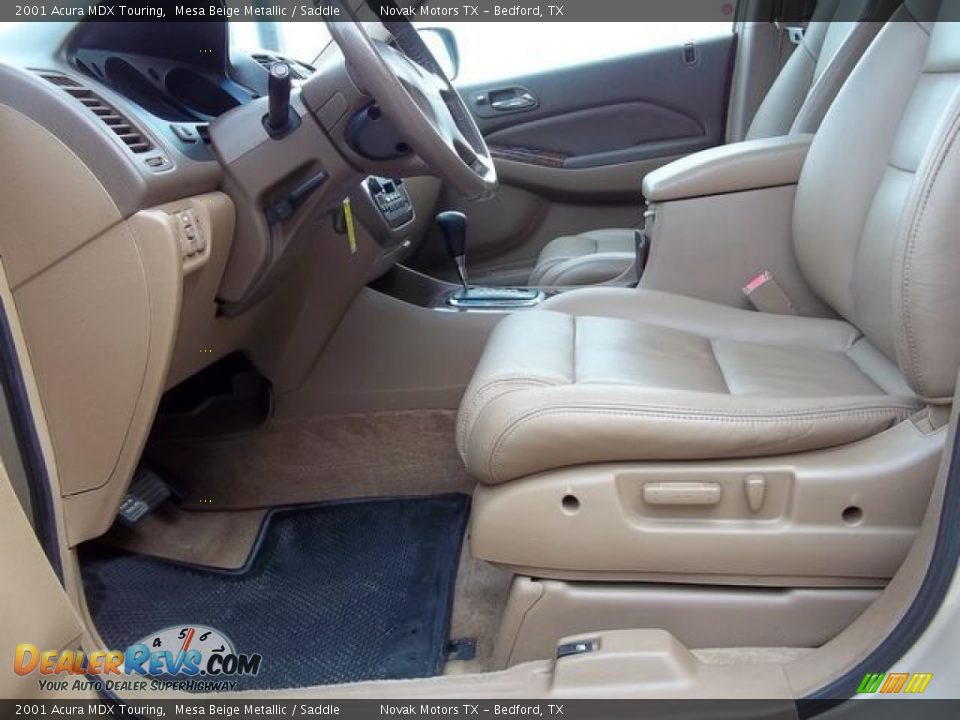 2001 Acura MDX Touring Mesa Beige Metallic / Saddle Photo #4