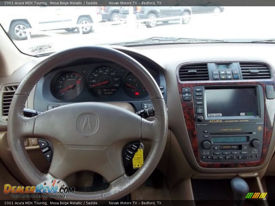 2001 Acura MDX Touring Mesa Beige Metallic / Saddle Photo #5