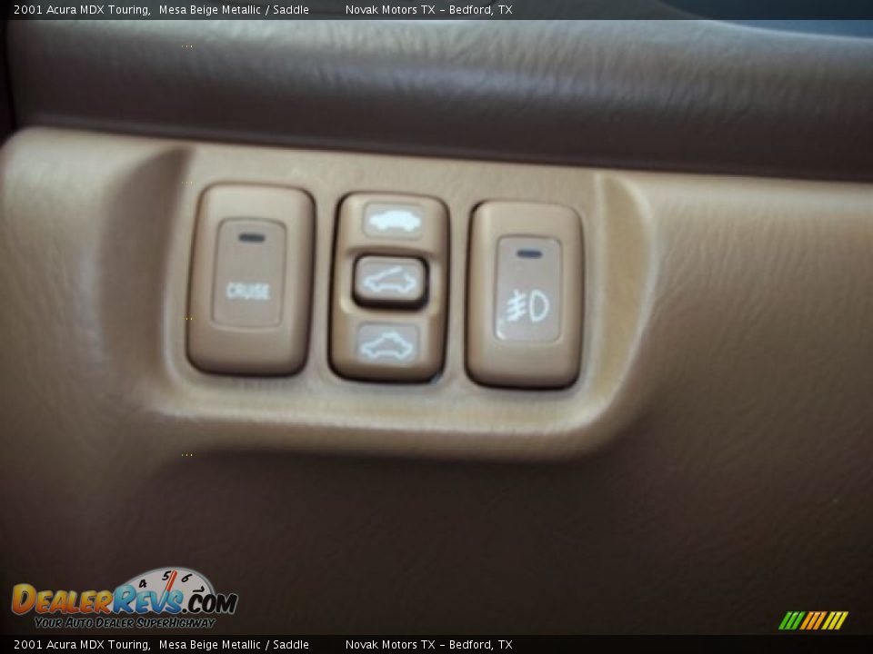 2001 Acura MDX Touring Mesa Beige Metallic / Saddle Photo #8