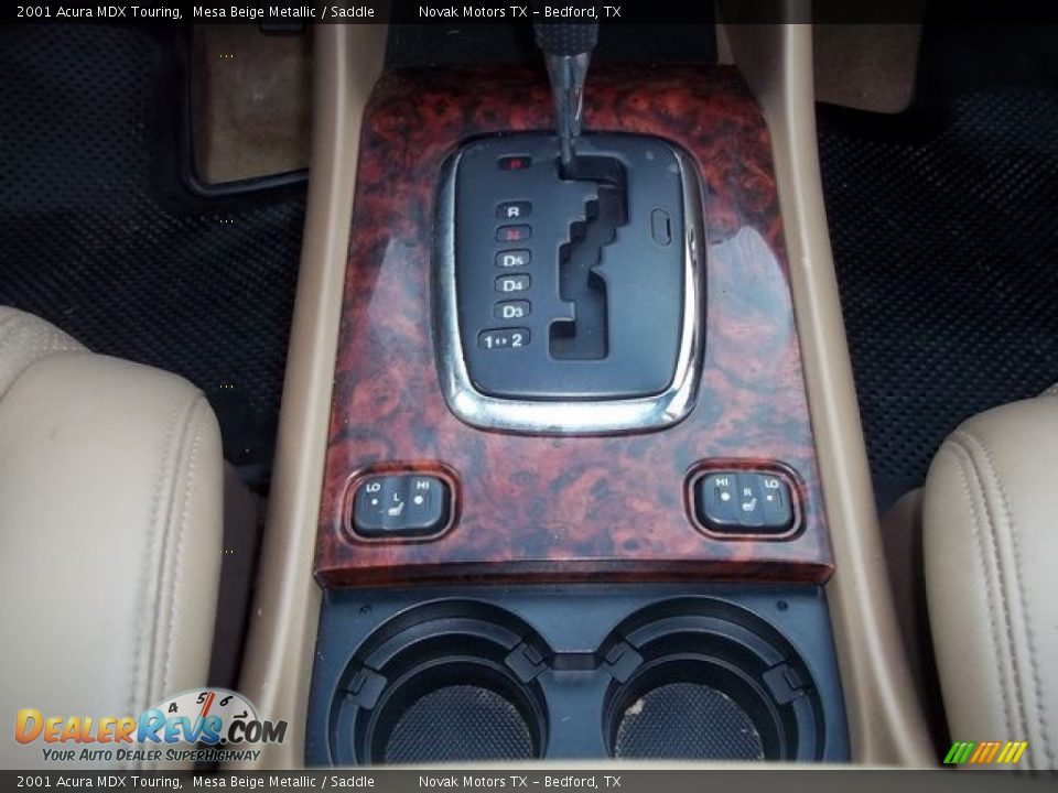 2001 Acura MDX Touring Mesa Beige Metallic / Saddle Photo #11