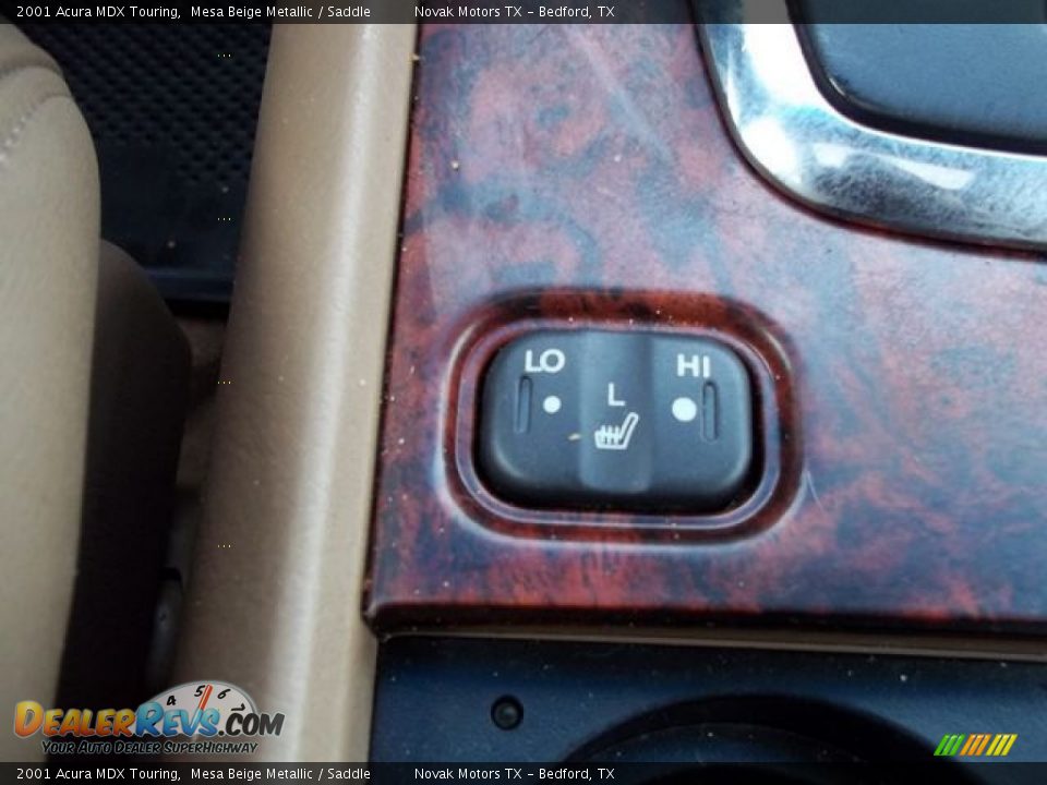 2001 Acura MDX Touring Mesa Beige Metallic / Saddle Photo #12