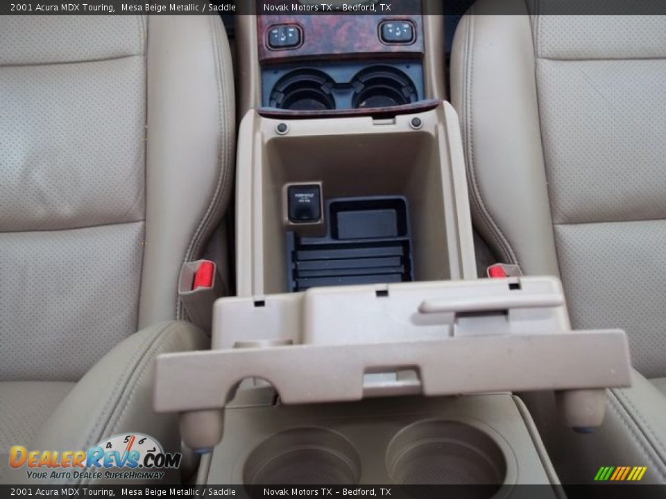 2001 Acura MDX Touring Mesa Beige Metallic / Saddle Photo #14