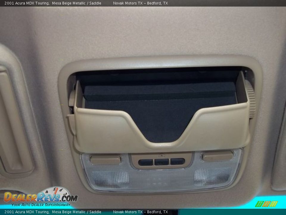 2001 Acura MDX Touring Mesa Beige Metallic / Saddle Photo #16