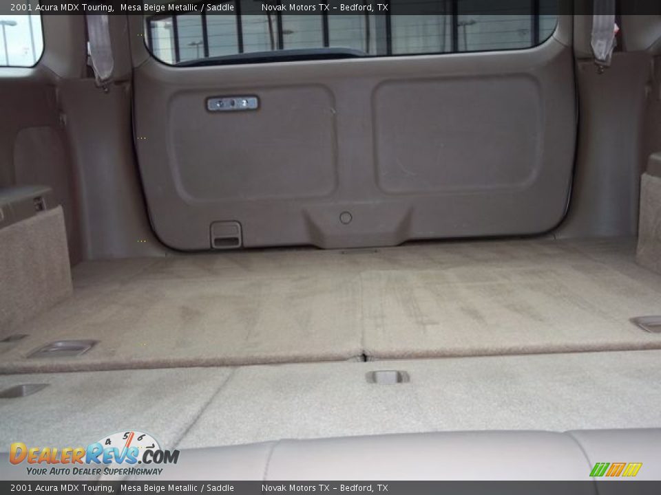 2001 Acura MDX Touring Mesa Beige Metallic / Saddle Photo #17