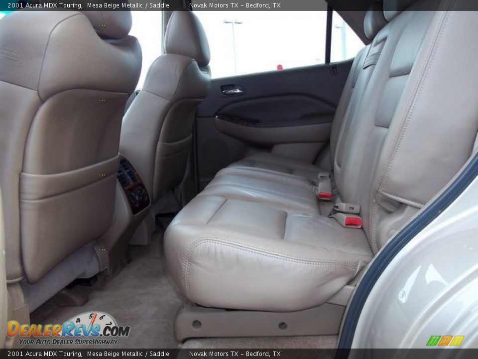 2001 Acura MDX Touring Mesa Beige Metallic / Saddle Photo #19