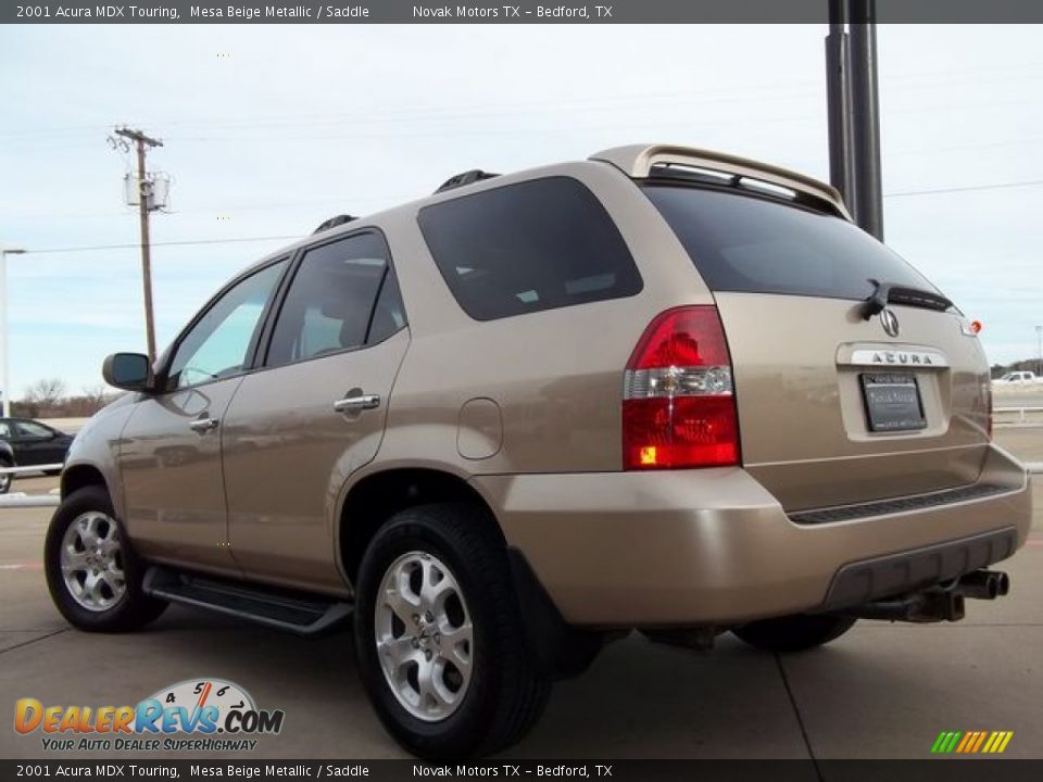 2001 Acura MDX Touring Mesa Beige Metallic / Saddle Photo #20