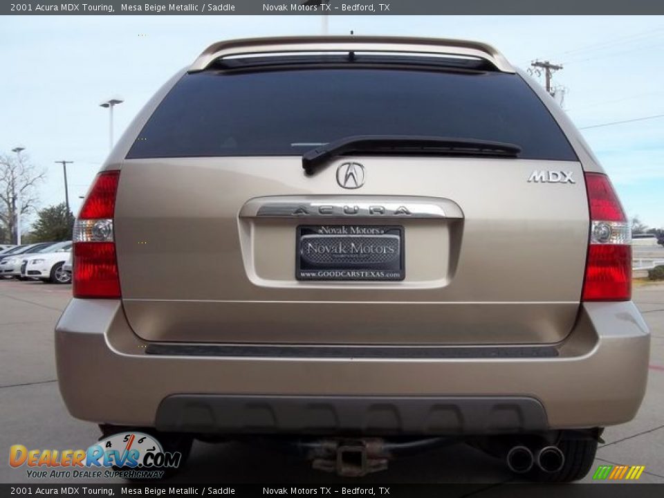 2001 Acura MDX Touring Mesa Beige Metallic / Saddle Photo #21