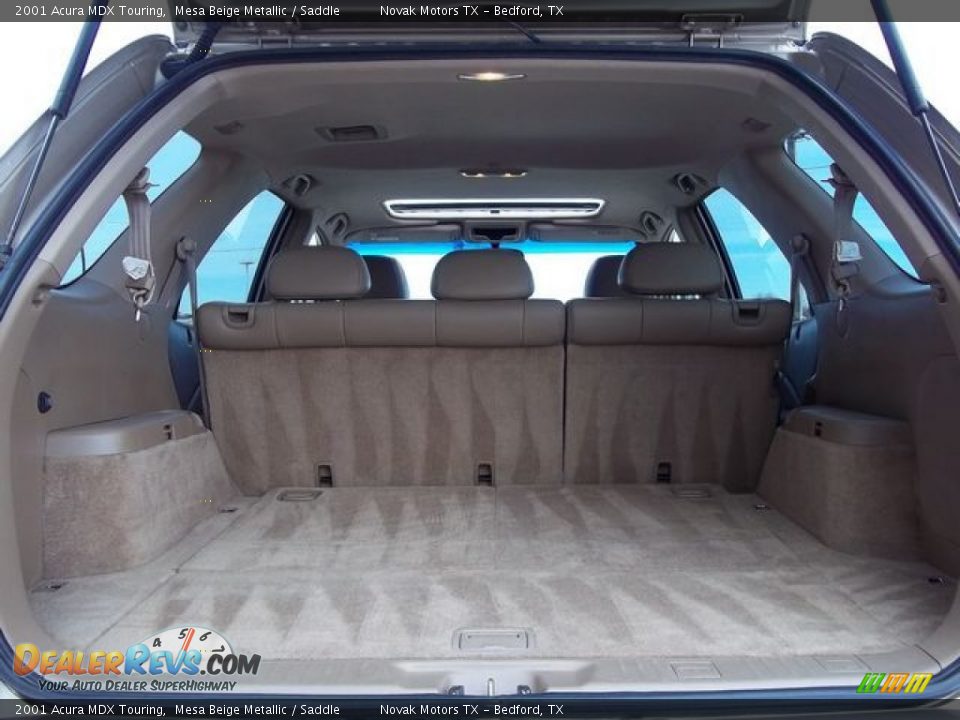 2001 Acura MDX Touring Mesa Beige Metallic / Saddle Photo #22