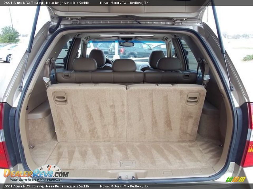 2001 Acura MDX Touring Mesa Beige Metallic / Saddle Photo #24