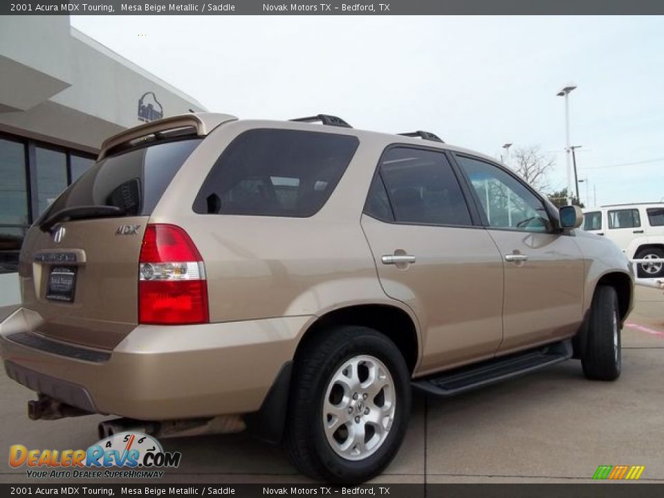 2001 Acura MDX Touring Mesa Beige Metallic / Saddle Photo #27