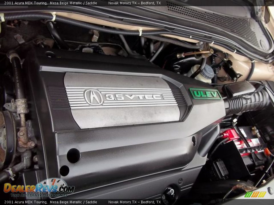 2001 Acura MDX Touring Mesa Beige Metallic / Saddle Photo #29