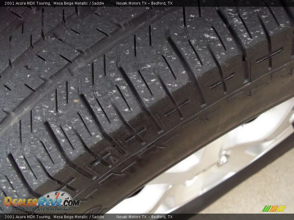 2001 Acura MDX Touring Mesa Beige Metallic / Saddle Photo #34