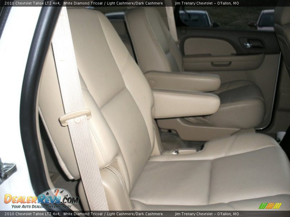 2010 Chevrolet Tahoe LTZ 4x4 White Diamond Tricoat / Light Cashmere/Dark Cashmere Photo #20