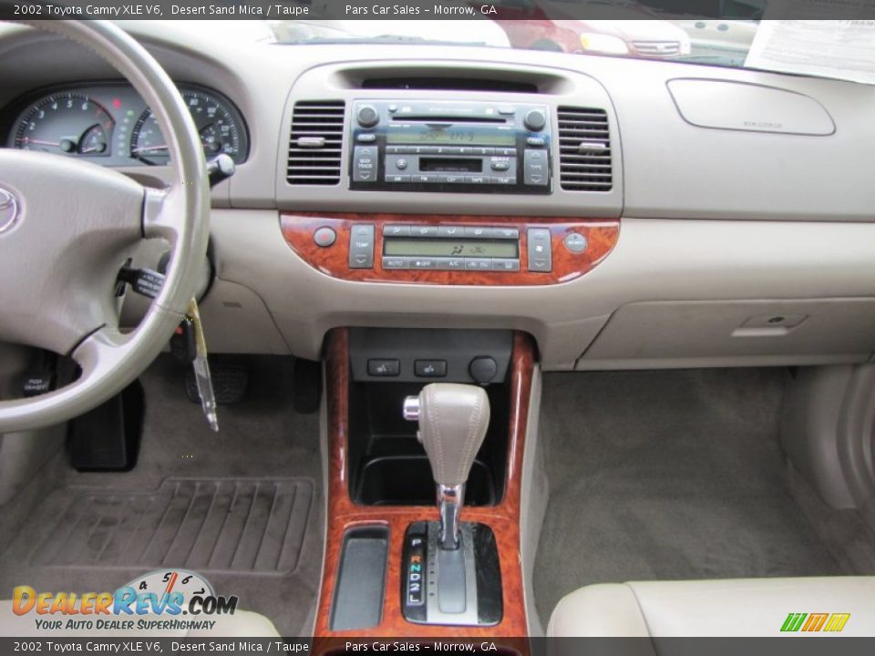 Dashboard of 2002 Toyota Camry XLE V6 Photo #11