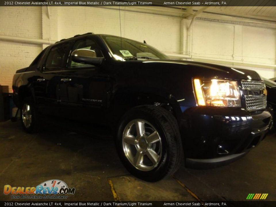 2012 Chevrolet Avalanche LT 4x4 Imperial Blue Metallic / Dark Titanium/Light Titanium Photo #1