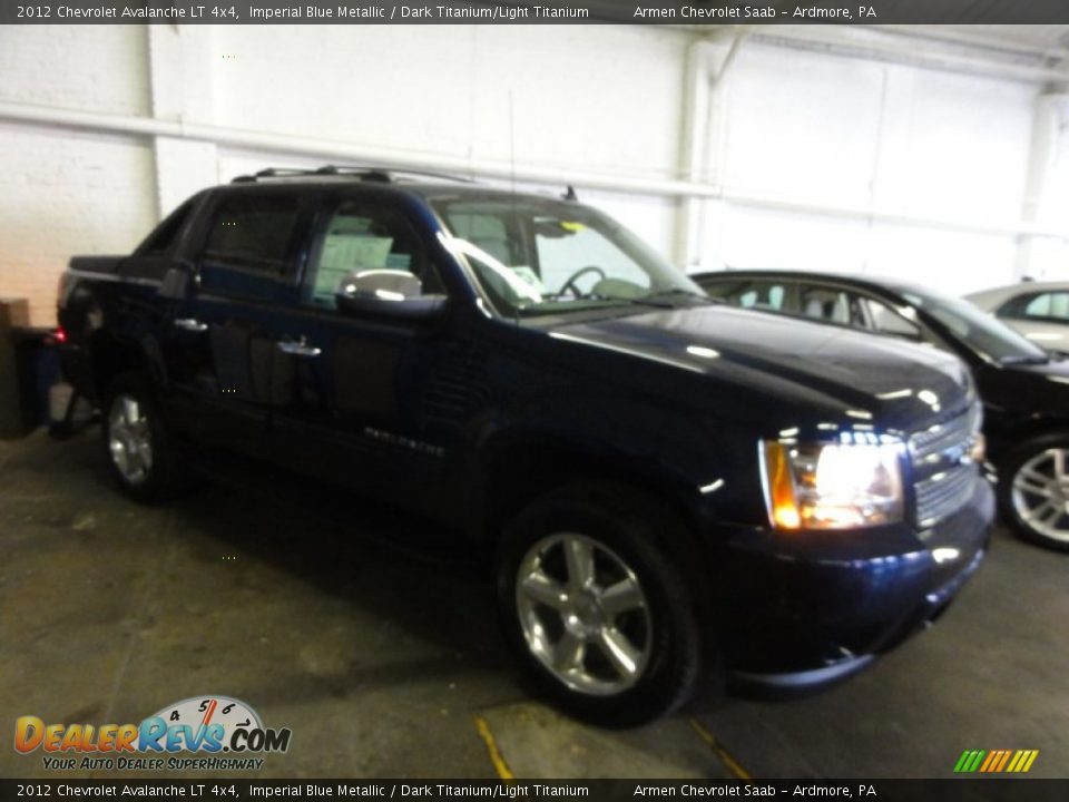 2012 Chevrolet Avalanche LT 4x4 Imperial Blue Metallic / Dark Titanium/Light Titanium Photo #2