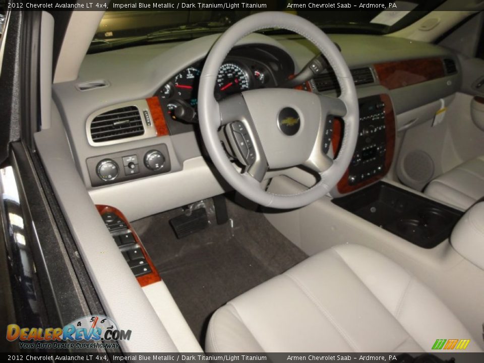 2012 Chevrolet Avalanche LT 4x4 Imperial Blue Metallic / Dark Titanium/Light Titanium Photo #5