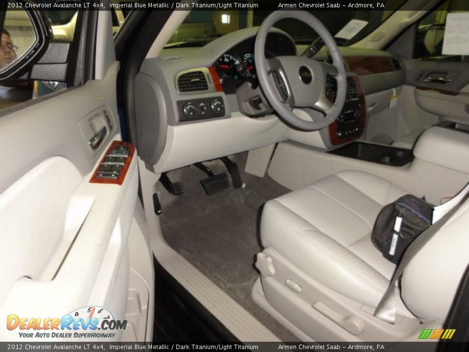 2012 Chevrolet Avalanche LT 4x4 Imperial Blue Metallic / Dark Titanium/Light Titanium Photo #6