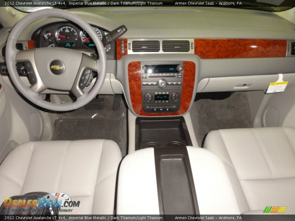 2012 Chevrolet Avalanche LT 4x4 Imperial Blue Metallic / Dark Titanium/Light Titanium Photo #8