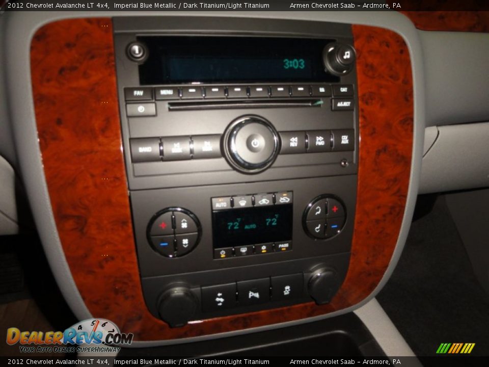 2012 Chevrolet Avalanche LT 4x4 Imperial Blue Metallic / Dark Titanium/Light Titanium Photo #10