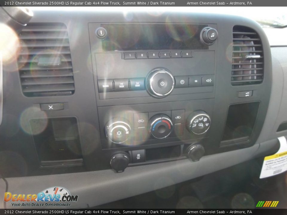 2012 Chevrolet Silverado 2500HD LS Regular Cab 4x4 Plow Truck Summit White / Dark Titanium Photo #8