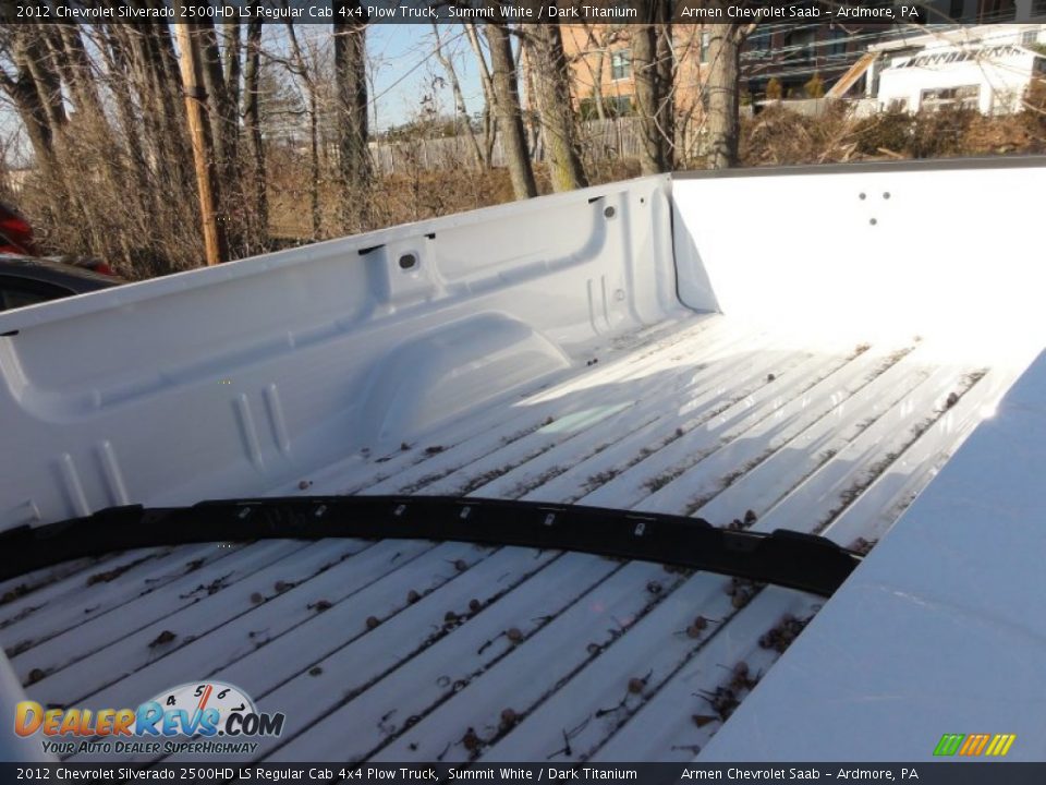 2012 Chevrolet Silverado 2500HD LS Regular Cab 4x4 Plow Truck Summit White / Dark Titanium Photo #10