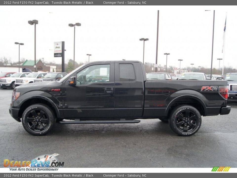 Tuxedo Black Metallic 2012 Ford F150 FX2 SuperCab Photo #5