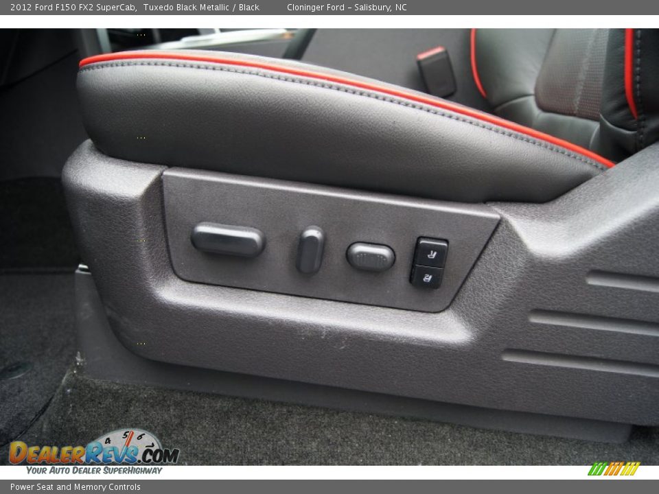 Power Seat and Memory Controls - 2012 Ford F150