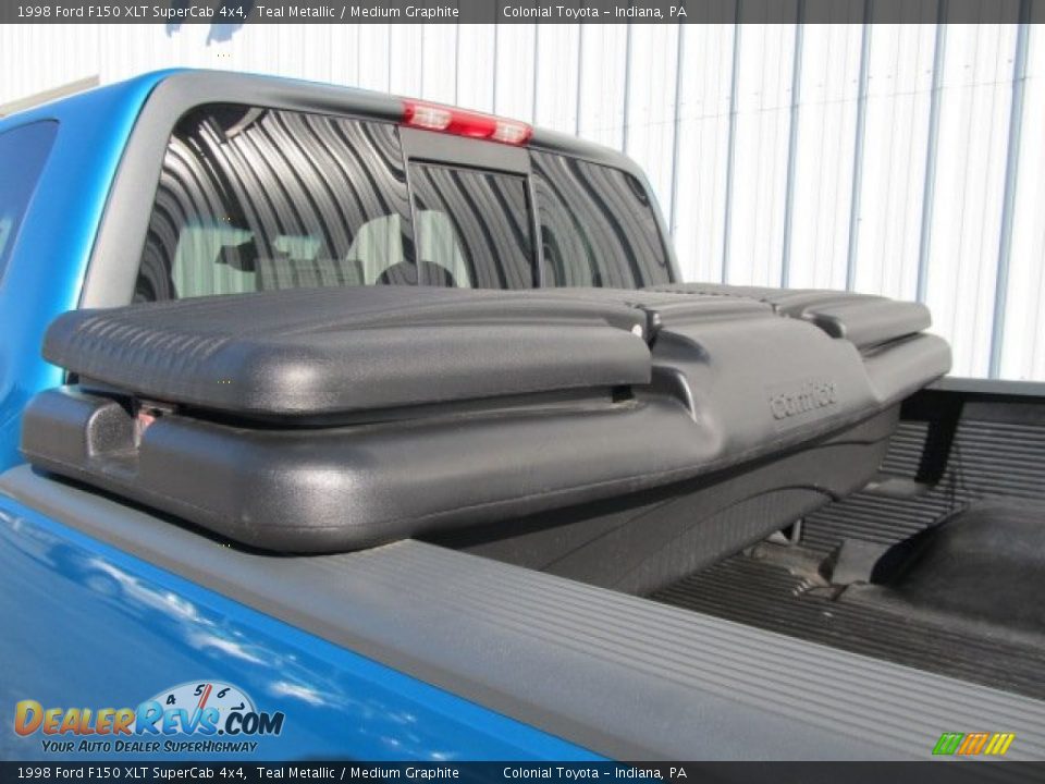 1998 Ford F150 XLT SuperCab 4x4 Teal Metallic / Medium Graphite Photo #3