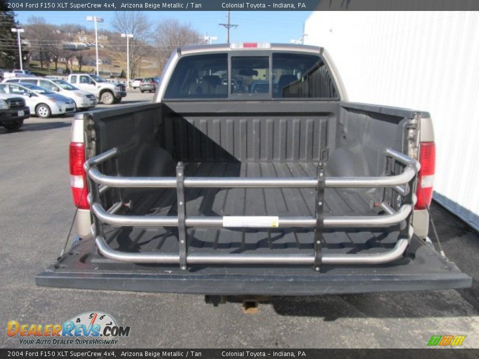 2004 Ford F150 XLT SuperCrew 4x4 Arizona Beige Metallic / Tan Photo #3