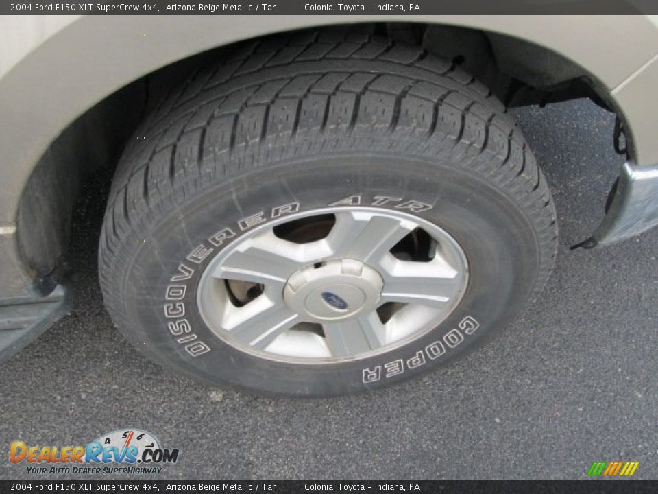 2004 Ford F150 XLT SuperCrew 4x4 Arizona Beige Metallic / Tan Photo #6