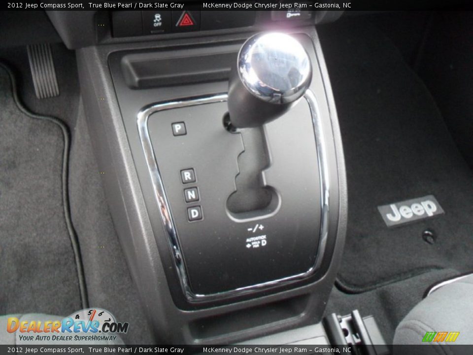 2012 Jeep Compass Sport True Blue Pearl / Dark Slate Gray Photo #10