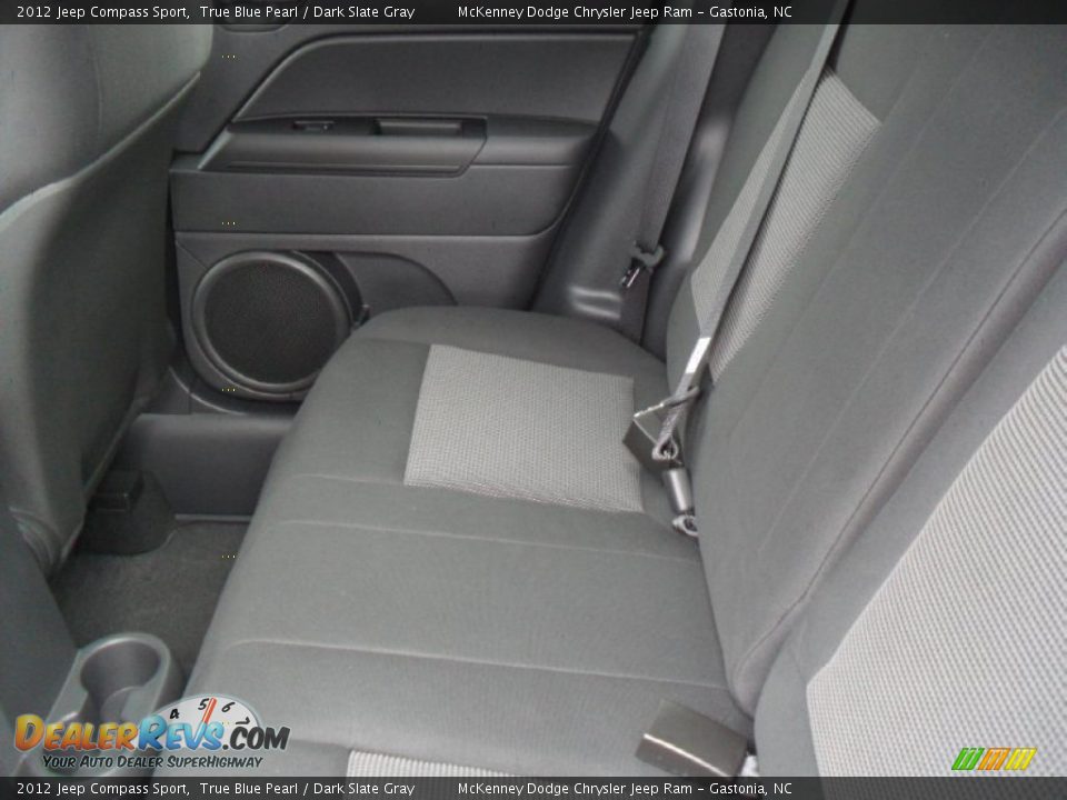 2012 Jeep Compass Sport True Blue Pearl / Dark Slate Gray Photo #14