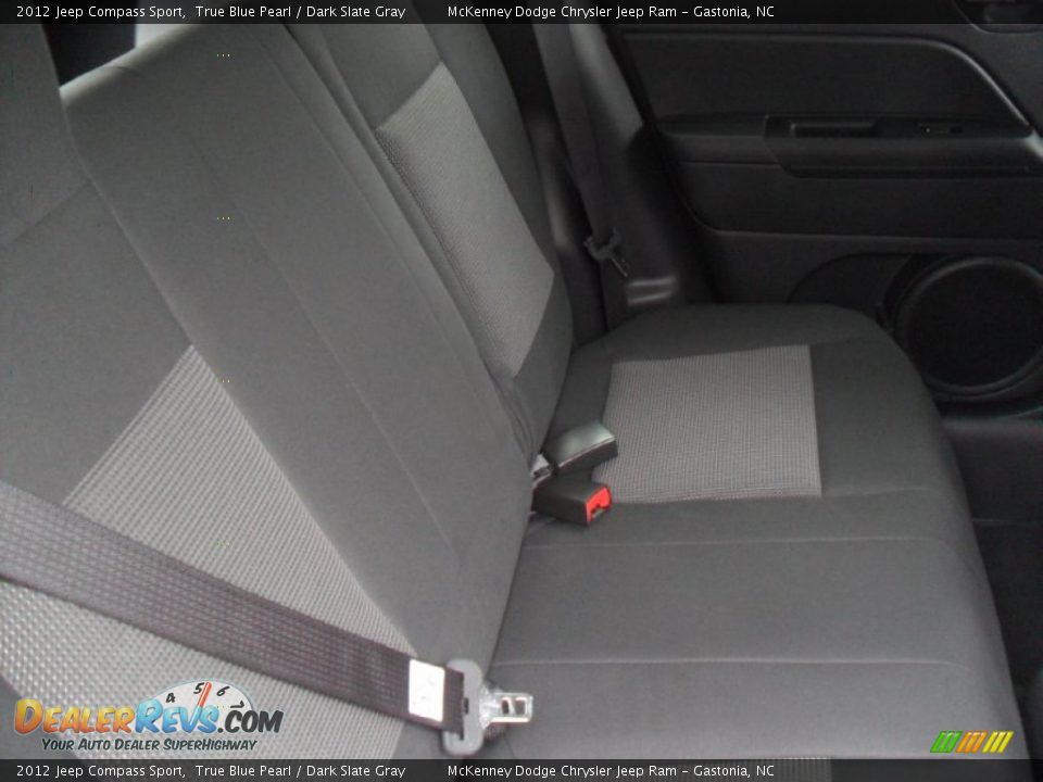 2012 Jeep Compass Sport True Blue Pearl / Dark Slate Gray Photo #18