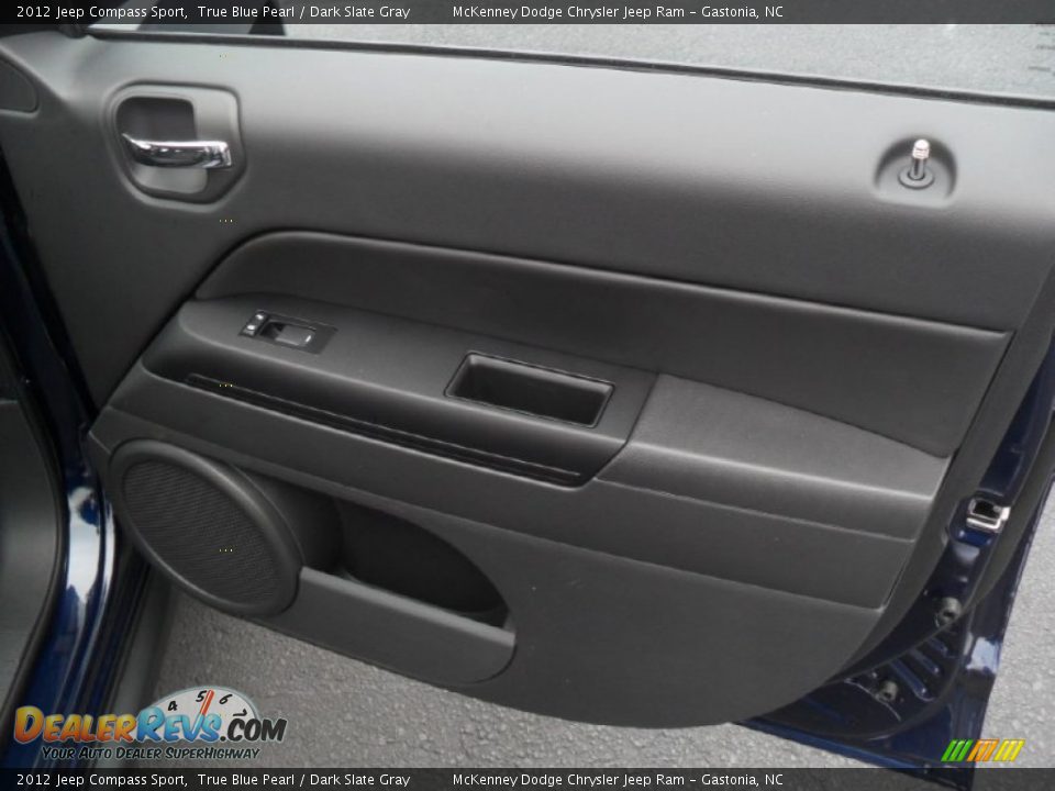 2012 Jeep Compass Sport True Blue Pearl / Dark Slate Gray Photo #21