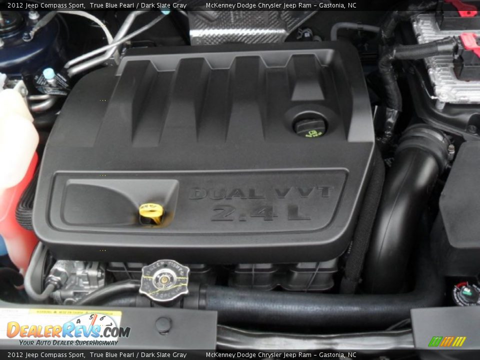 2012 Jeep Compass Sport True Blue Pearl / Dark Slate Gray Photo #23