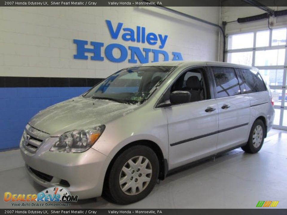 2007 Honda Odyssey LX Silver Pearl Metallic / Gray Photo #1