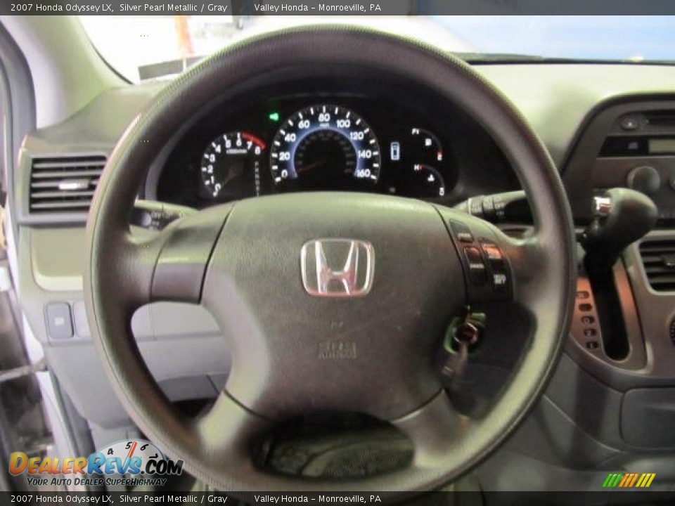 2007 Honda Odyssey LX Silver Pearl Metallic / Gray Photo #10