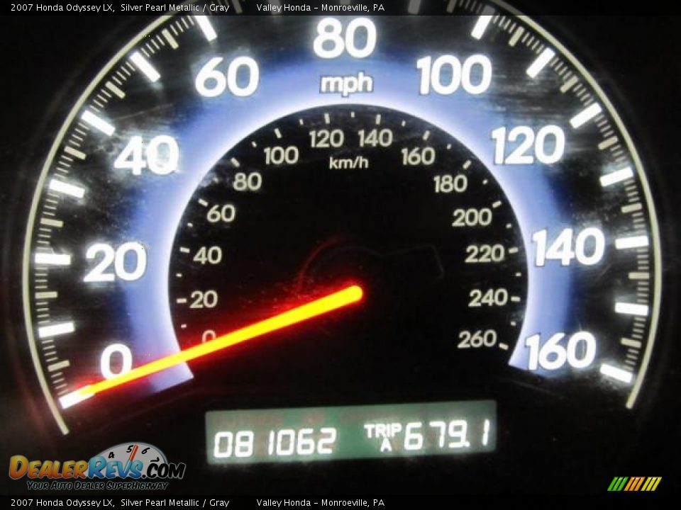 2007 Honda Odyssey LX Silver Pearl Metallic / Gray Photo #15