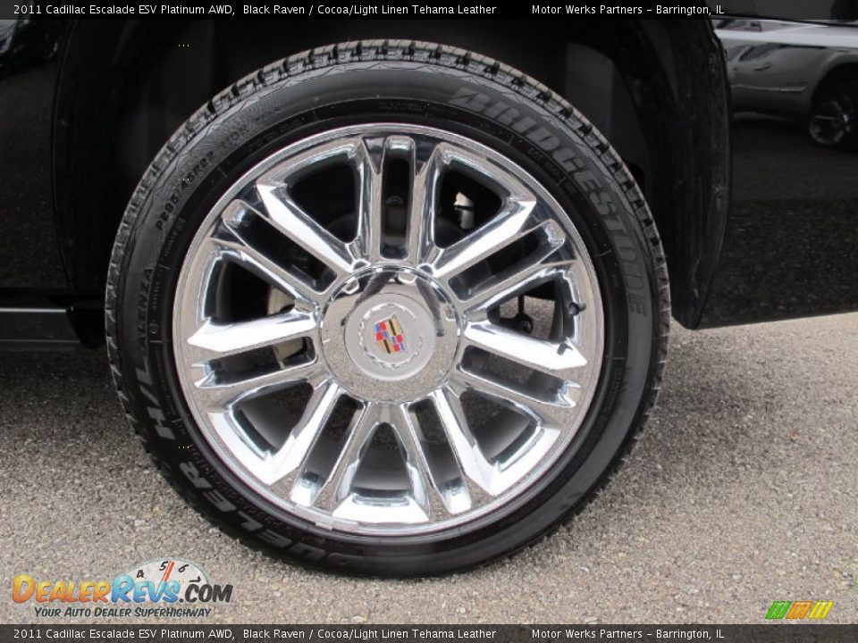 2011 Cadillac Escalade ESV Platinum AWD Wheel Photo #9