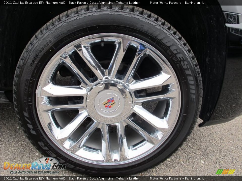 2011 Cadillac Escalade ESV Platinum AWD Wheel Photo #11