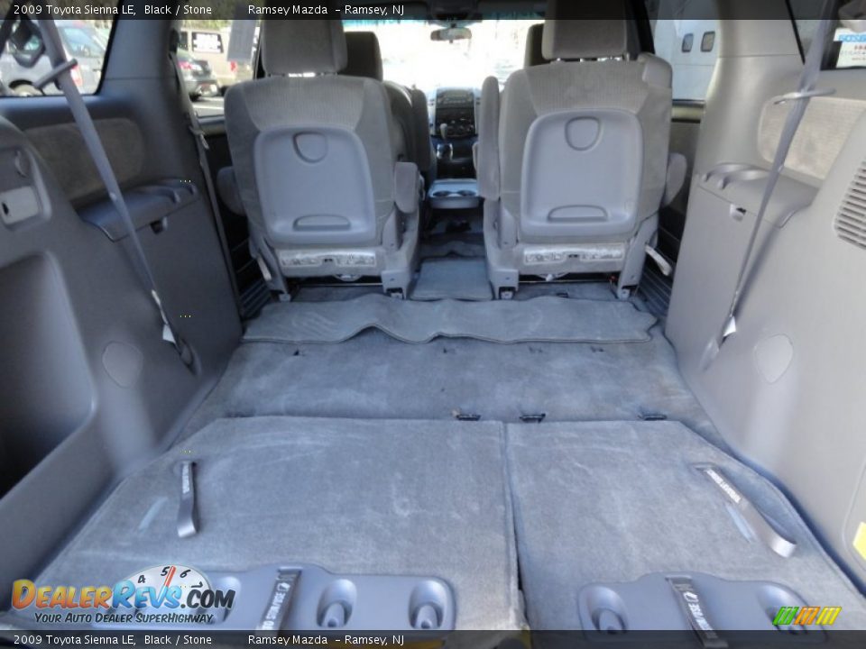 2009 Toyota Sienna LE Black / Stone Photo #17