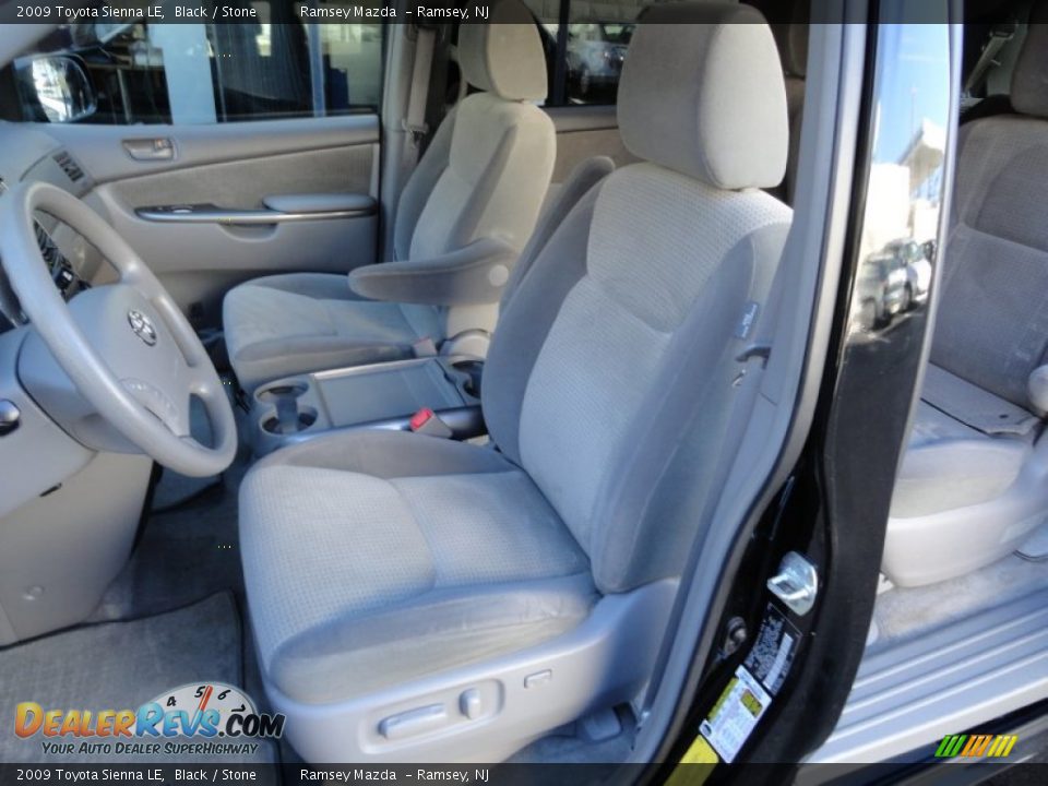2009 Toyota Sienna LE Black / Stone Photo #24