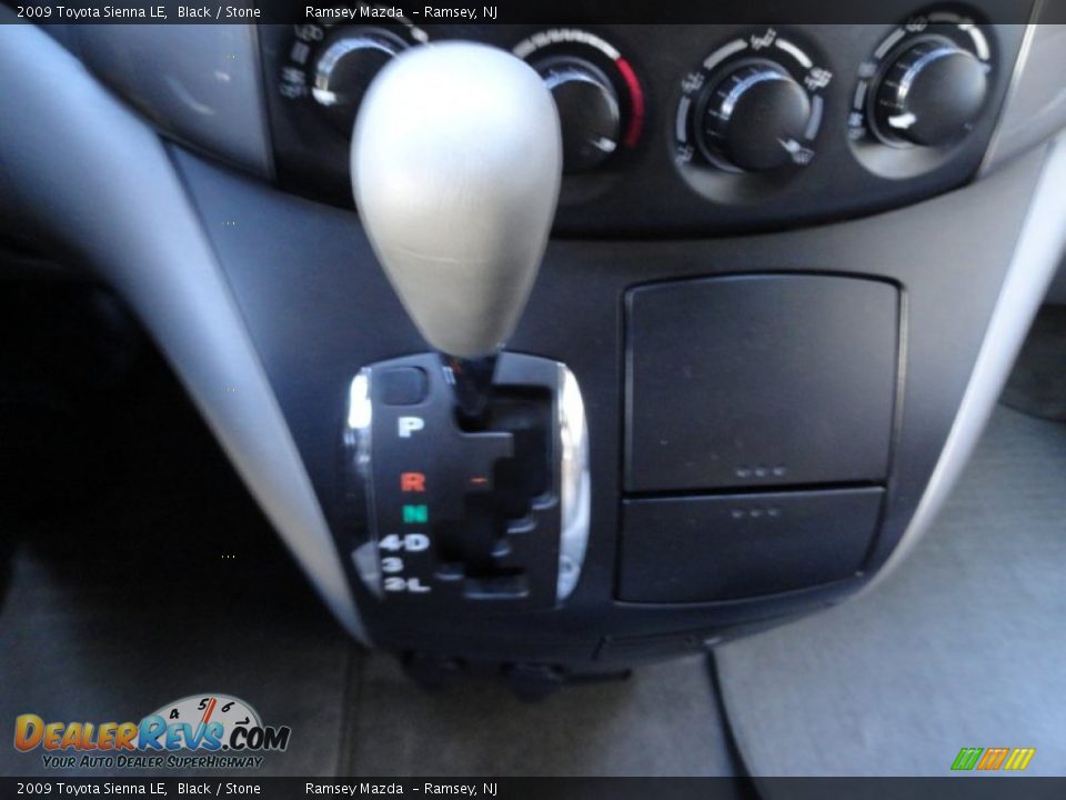 2009 Toyota Sienna LE Black / Stone Photo #35